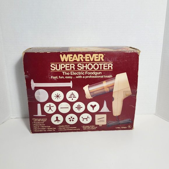 Wearever Kitchen Wearever Super Shooter Electric Food Gun Cookie